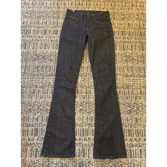 Citizens Of Humanity Women’s Denim 24 Slim Bootcut Emannuelle Dark Wash Blue - Picture 6 of 10